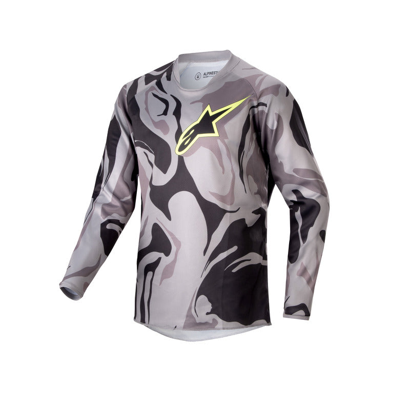 2024 YOUTH RACER TACTICAL JERSEY CAST GRAY CAMO MAGNET (9115)