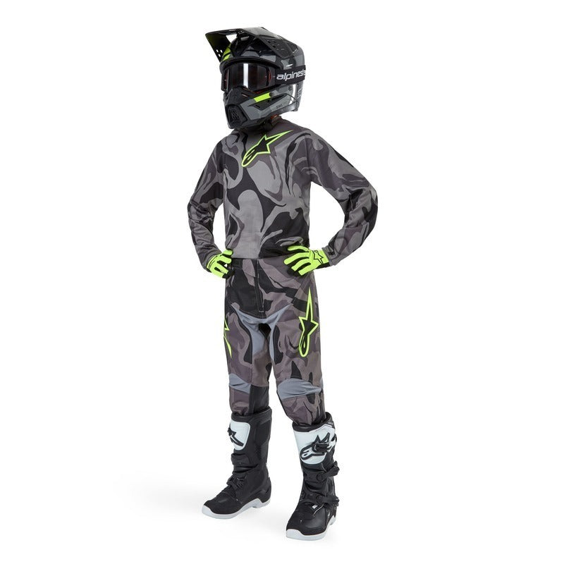 2024 YOUTH RACER TACTICAL JERSEY CAST GRAY CAMO MAGNET (9115)