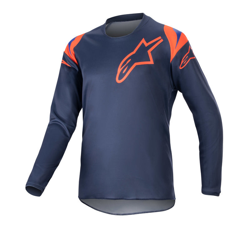 2023 YOUTH RACER NARIN JERSEY NIGHT NAVY HOT ORANGE (7141)