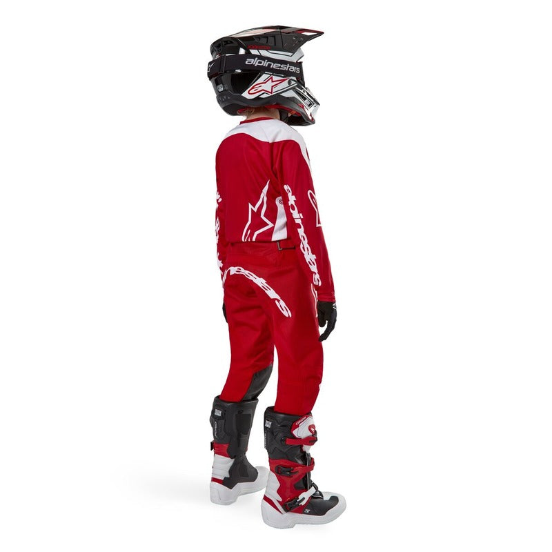 2024 YOUTH RACER LURV JERSEY MARS RED WHITE (3120)
