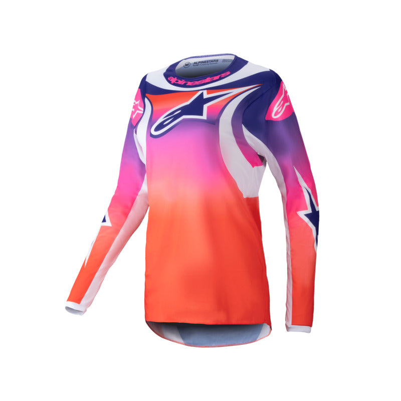 2025 WOMENS FLUID WURX JERSEY MULTI-COLOR WHITE (9229)
