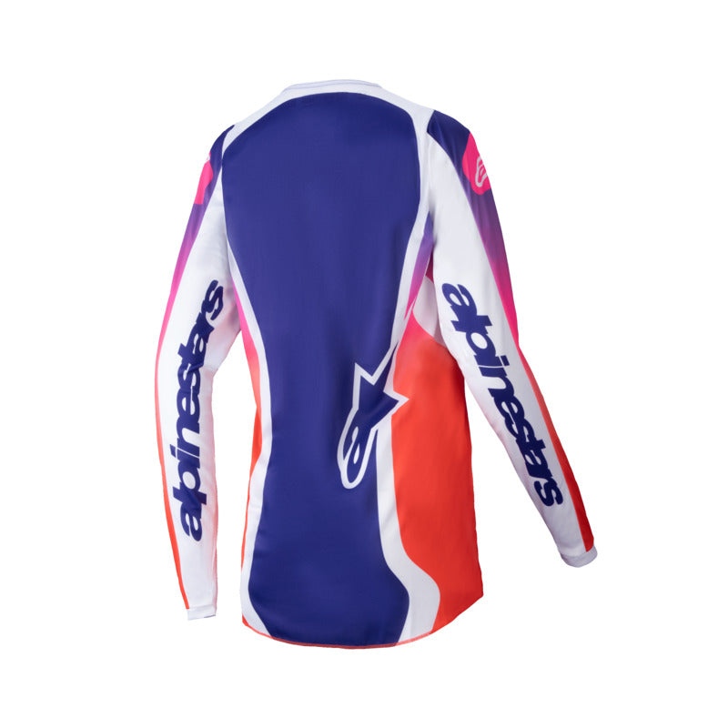 2025 WOMENS FLUID WURX JERSEY MULTI-COLOR WHITE (9229)