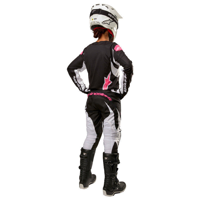 2024 WOMENS FLUID JERSEY BLACK WHITE (0012)