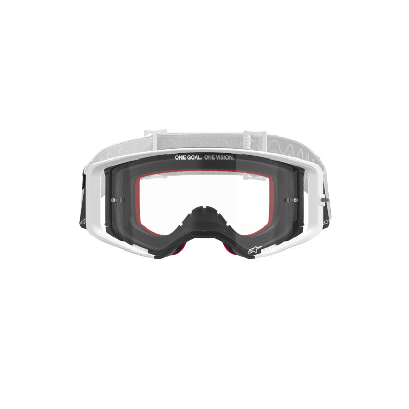 SUPERTECH CORP GOGGLE | WHITE (2058) | CLEAR LENS..