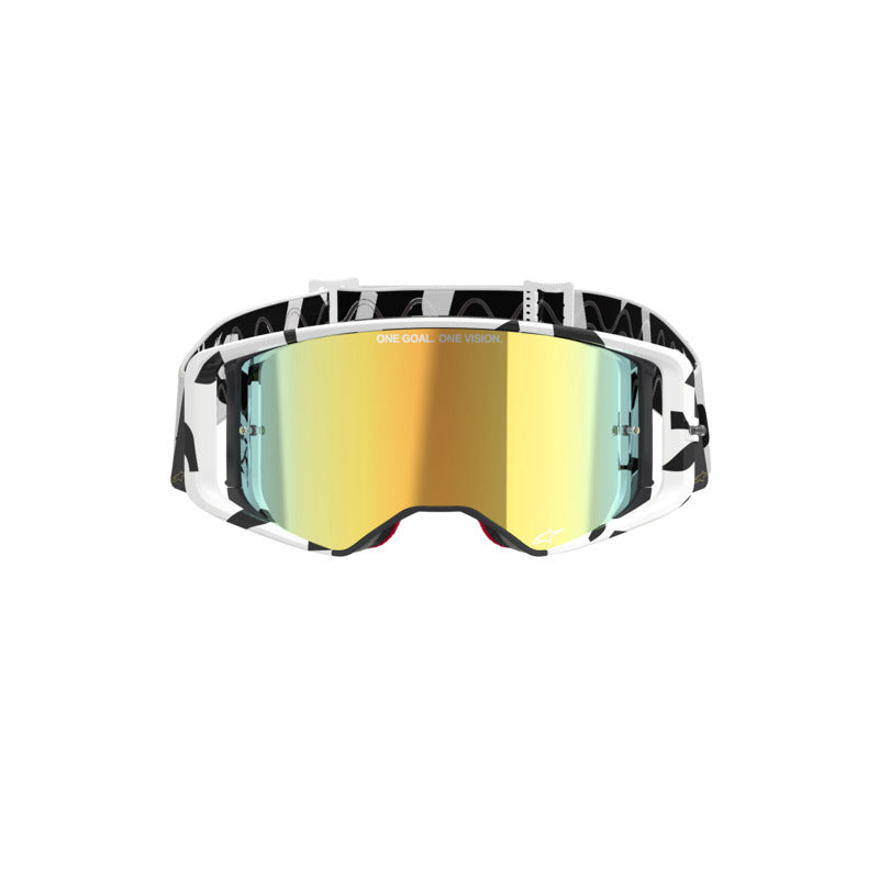 SUPERTECH CORP GOGGLE | WHITE GOLD (2044) | MIRROR GOLD LENS