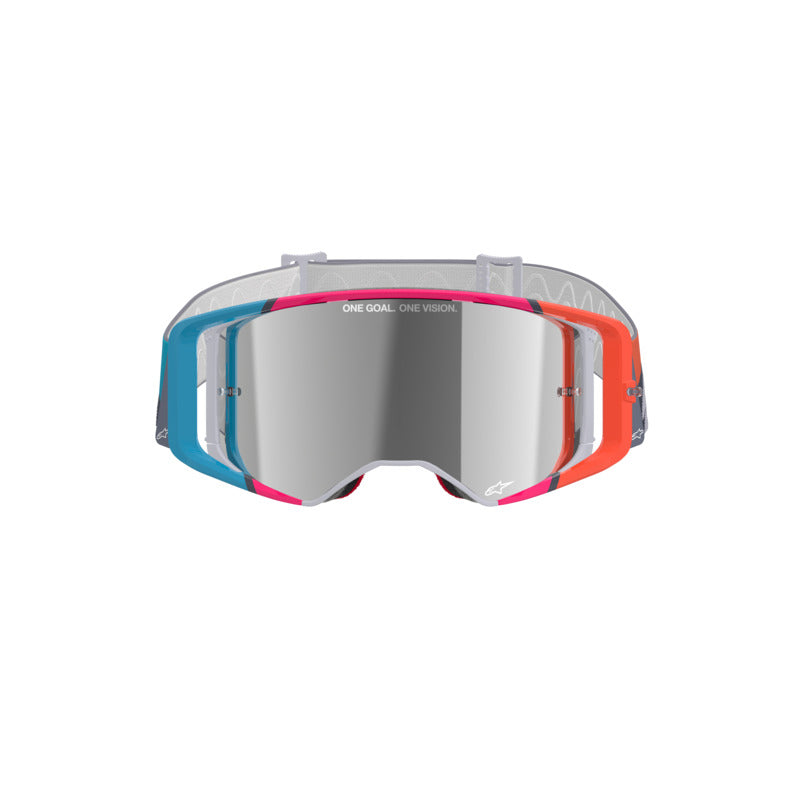 SUPERTECH STREAM GOGGLE | GRAY MULTI (9309) | MIRROR SILVER LENS