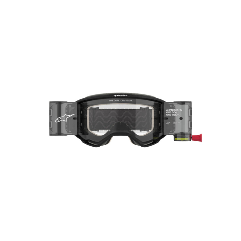 VISION 5 CORP GOGGLE | BLACK (1529) | CLEAR ROLL OFF LENS