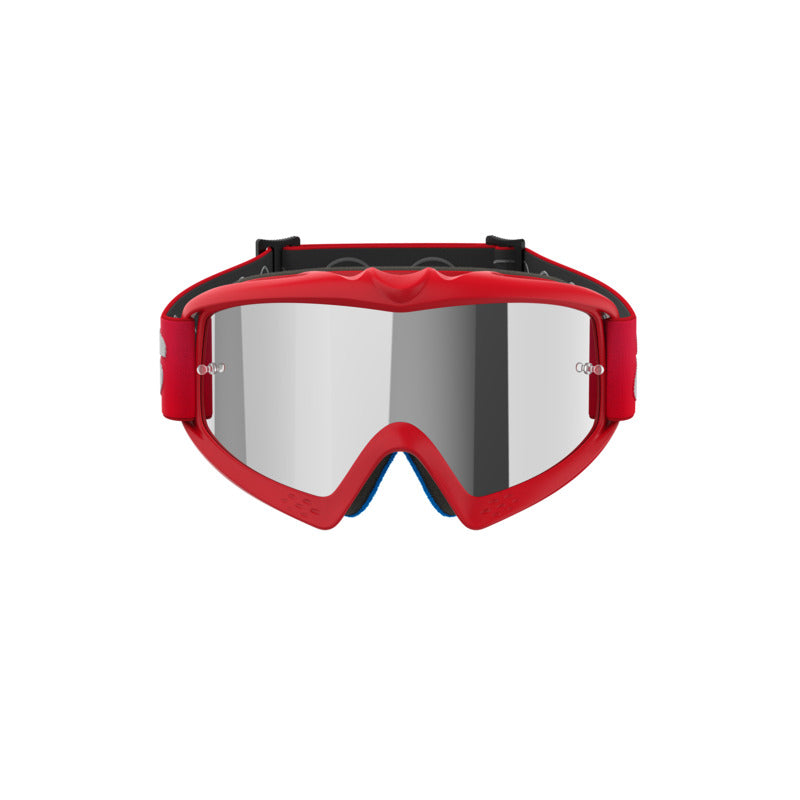 VISION YOUTH BLAZE GOGGLE | RED (3094) | MIRROR SILVER LENS