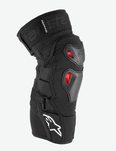 BIONIC PRO PLASMA KNEE PROTECTOR BLACK RED WHITE (0132)