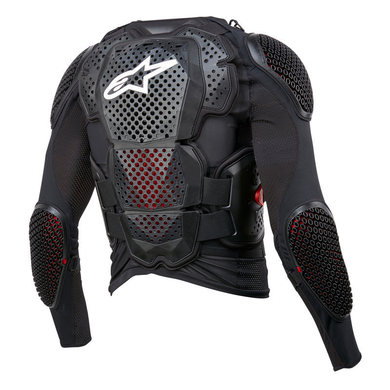 BIONIC TECH V3 PROTECTION JACKET BLACK WHITE RED (0123)