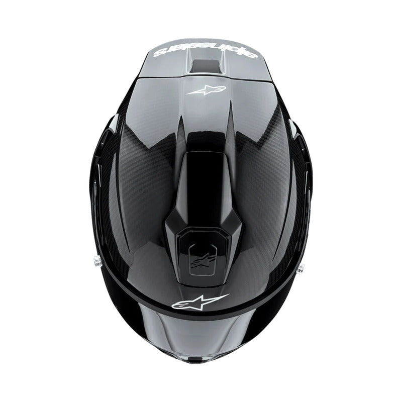 SUPERTECH SR10 SOLID HELMET ECE 22.06 BLACK CARBON MATT AND GLOSS (1902)