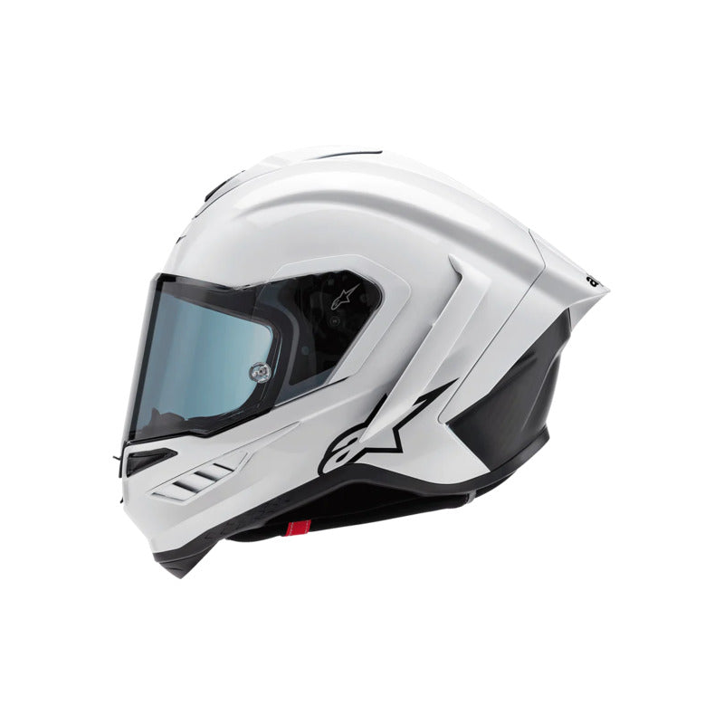 SUPERTECH SR10 SOLID HELMET ECE 22.06 WHITE GLOSS BLACK MATT (2170)