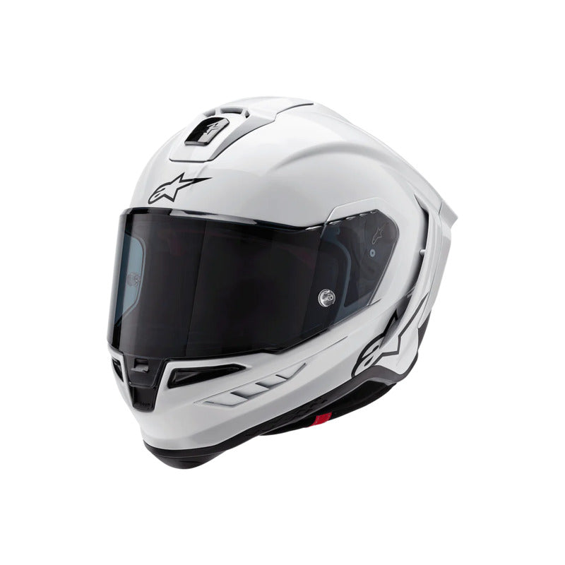 SUPERTECH SR10 SOLID HELMET ECE 22.06 WHITE GLOSS BLACK MATT (2170)