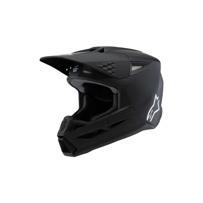 SM3 YOUTH SOLID HELMET ECE06 BLACK MATT (0110)