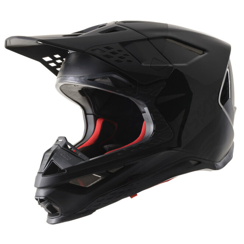 SUPERTECH SM8 ECHO HELMET ECE BLACK ANTHRACITE M&amp;G (1146)