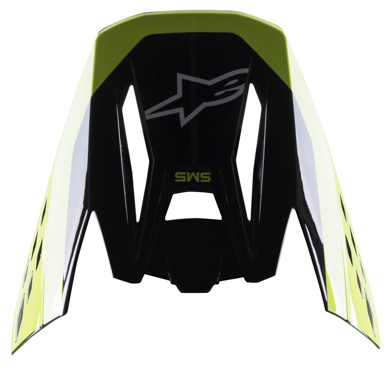 SM5 BEAM HELMET BLACK/WHITE/GREY/FLURO YELLOW (1151)
