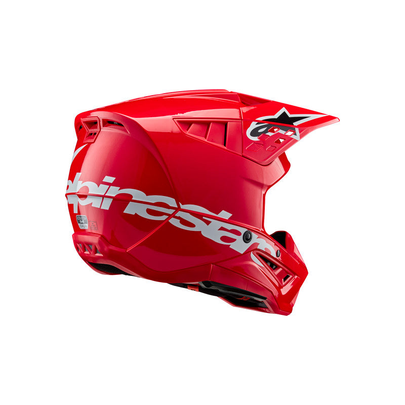 SM5 CORP HELMET ECE 22.06 BRIGHT RED GLOSS (3010)