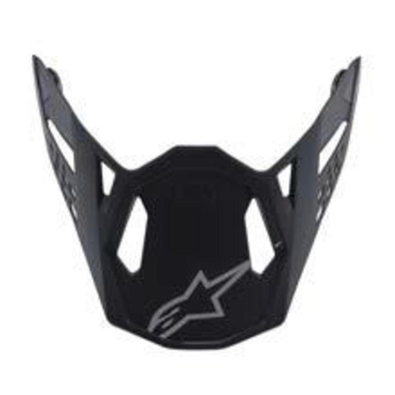VISOR SM10 / SM8 SOLID BLACK BLACK MATT (0110)