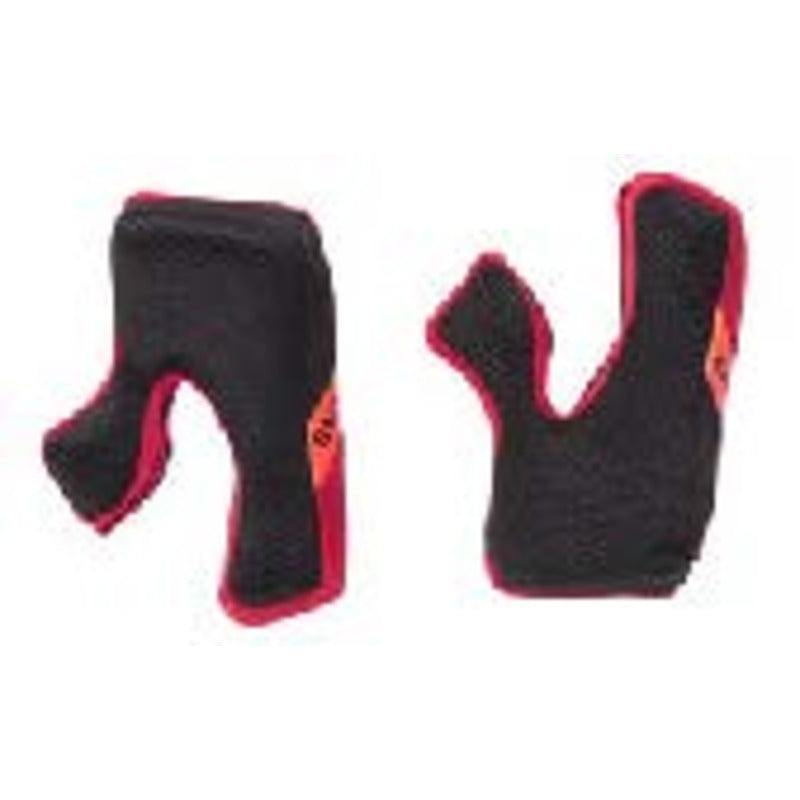 CHEEK PAD SET SM10/SM8 +5MM BLACK (0010)