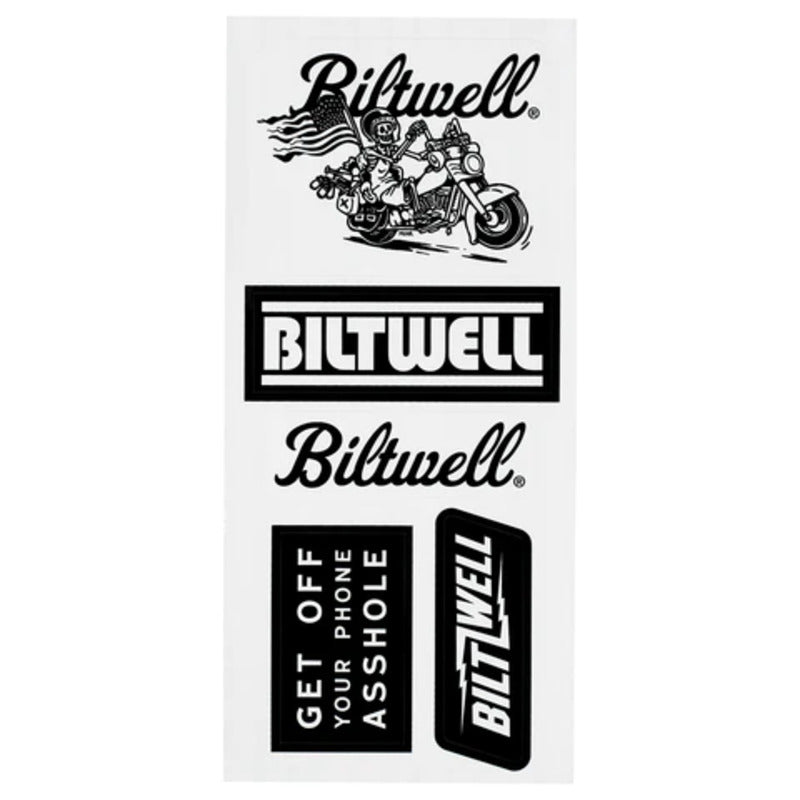BILTWELL STICKER SHEET B