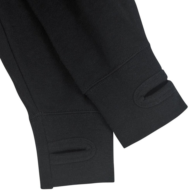HELVETICA THIN HOODIE | BLACK 2XLARGE