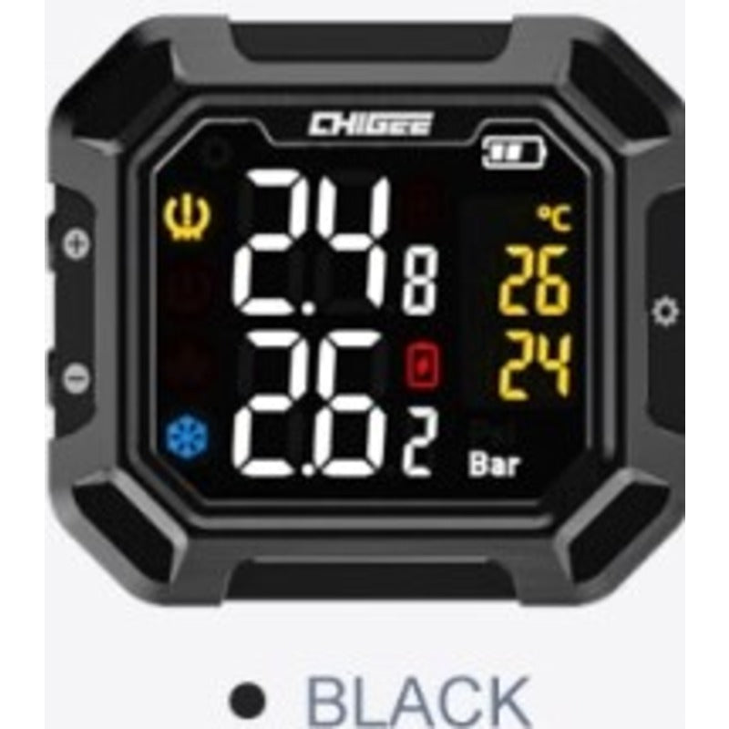 CHIGEE G3 TIRE PRESSURE MONITOR SYSTEM- | INTERNAL SENSOR - BLACK