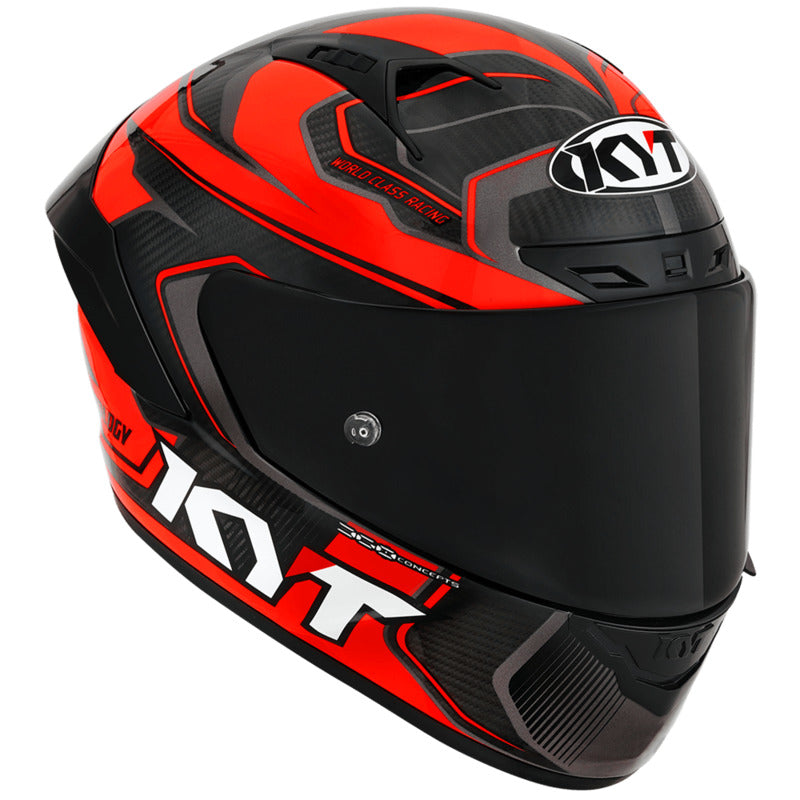 KYSNZ0018 NZ RACE COMPETITION HELMET | RED-CARBON