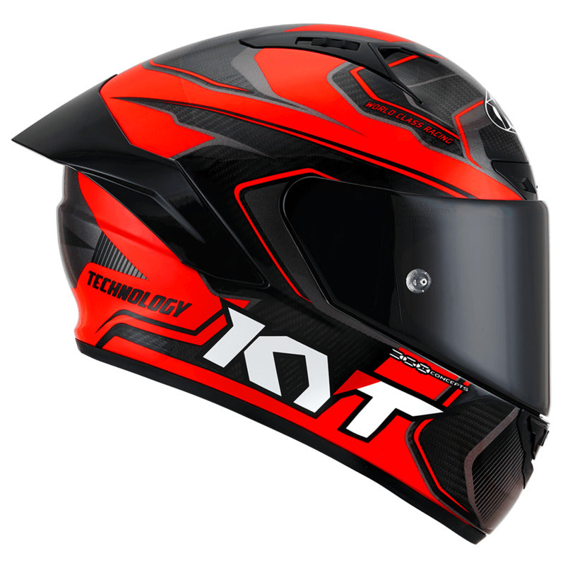 KYSNZ0018 NZ RACE COMPETITION HELMET | RED-CARBON