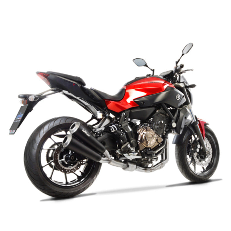 LV FULL SYST dB(A) | GP DUALS | STAINLESS BLK | MT-07 / FZ-07 '14>'20
