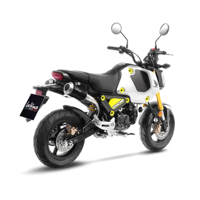 LV FULL SYST 2 | LV-10 | STAINLESS BLACK DUAL HI MOUNT | MSX 125 / GROM '21>