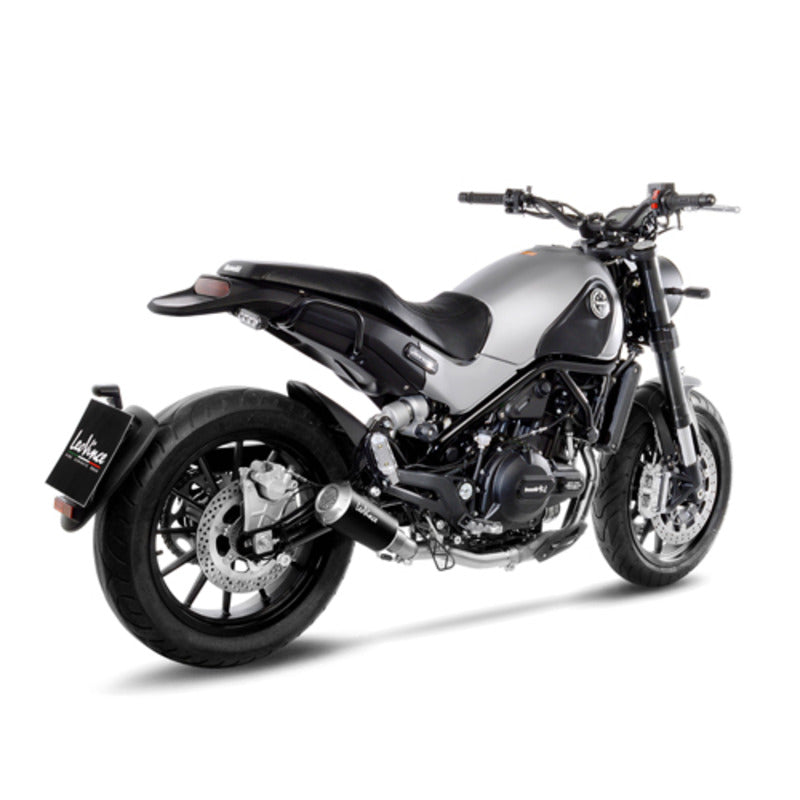 LV LINK PIPE (CAT ELIM.) | STAINLESS | HARLEY X500 (orig. &amp; LeoVince exhaust)