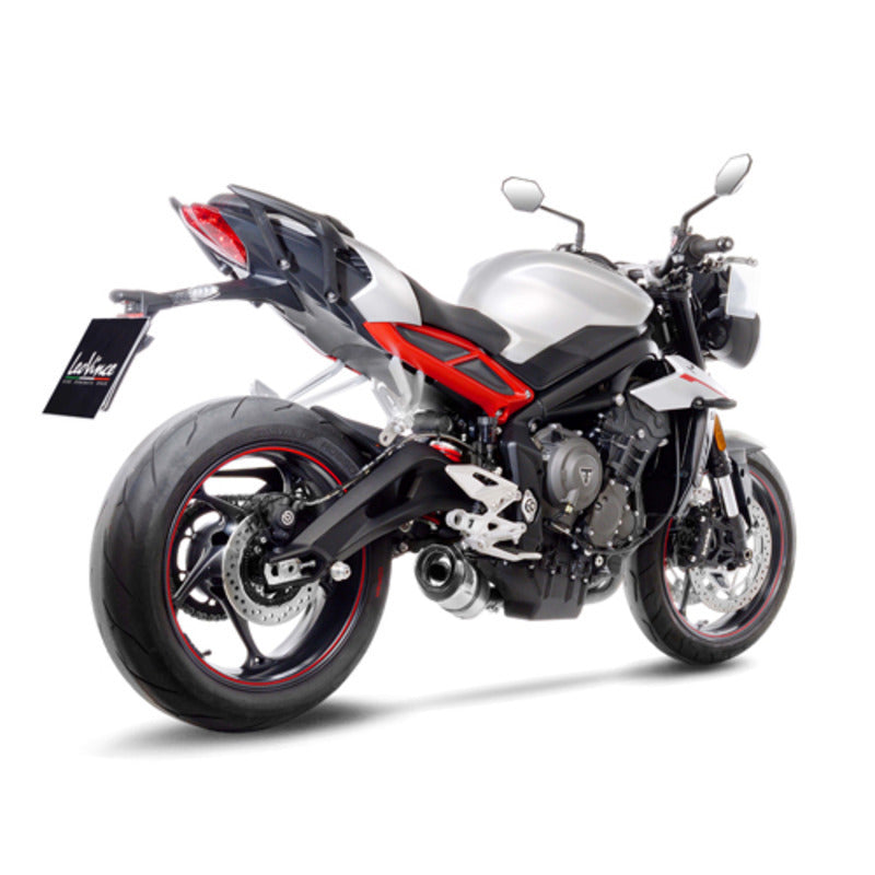LV SLIP-ON | LV ONE EVO SC | STAINLESS | STREET TRIPLE 765 S/SA2/R/R LRH/RS '17>'22