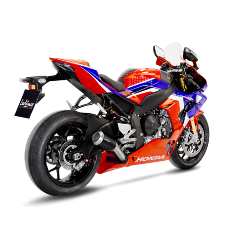 LV SLIP-ON | LV-10 | STAINLESS BLACK | CBR 1000 RR-R FIREBLADE/SP '20>
