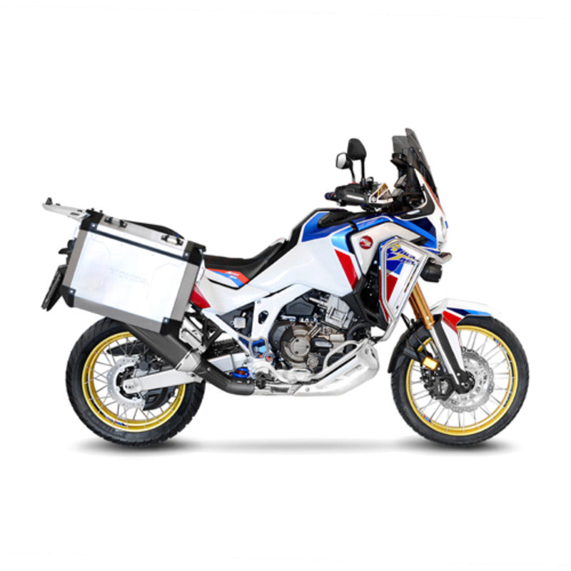 LV SLIP-ON A | LV-12 | STAINLESS BLACK | CRF 1100L AF TWIN / ADV SPRT / DCT '20> (not w plastic pann)