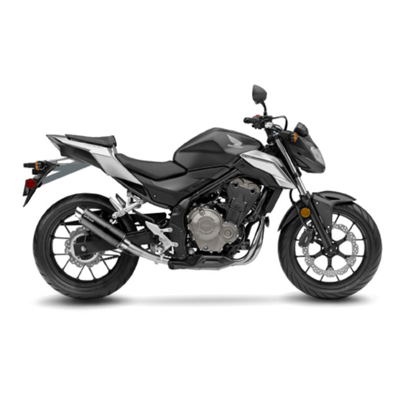 LV SLIP-ON | GP CORSA | MATTE CARBON | CB500 F / CBR500 R '16>'18 / CB500 X '17>'18 (not w orig. center stand)