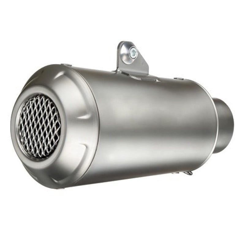 LV UNI MUFFLER KIT | LV-10 | STAINLESS BLACK | Ø54mm