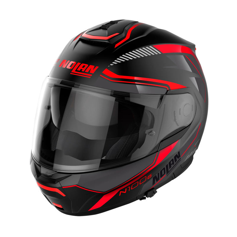 NHN1006021 N100-6 FLIP UP SURVEYOR | FLAT BLACK-RED-GREY (21)