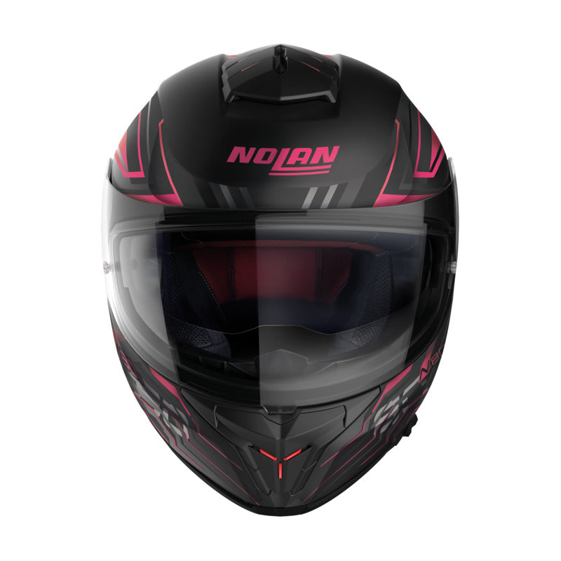 NHN808079 N80-8 FULL FACE TURBOLENCE | FLAT BLACK-PINK (79)