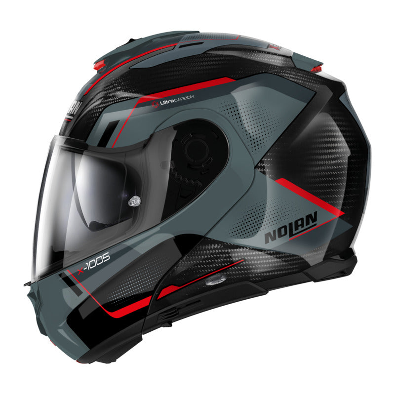 NHX1005044 X-1005 UC FLIP UP UNDERCOVER | CARBON GREY-RED (44)