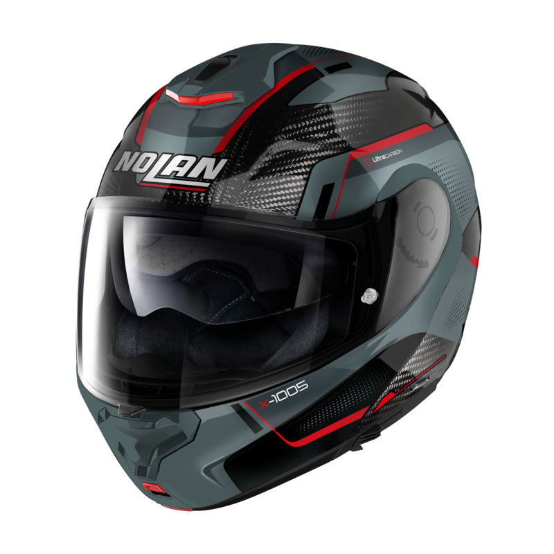NHX1005044 X-1005 UC FLIP UP UNDERCOVER | CARBON GREY-RED (44)