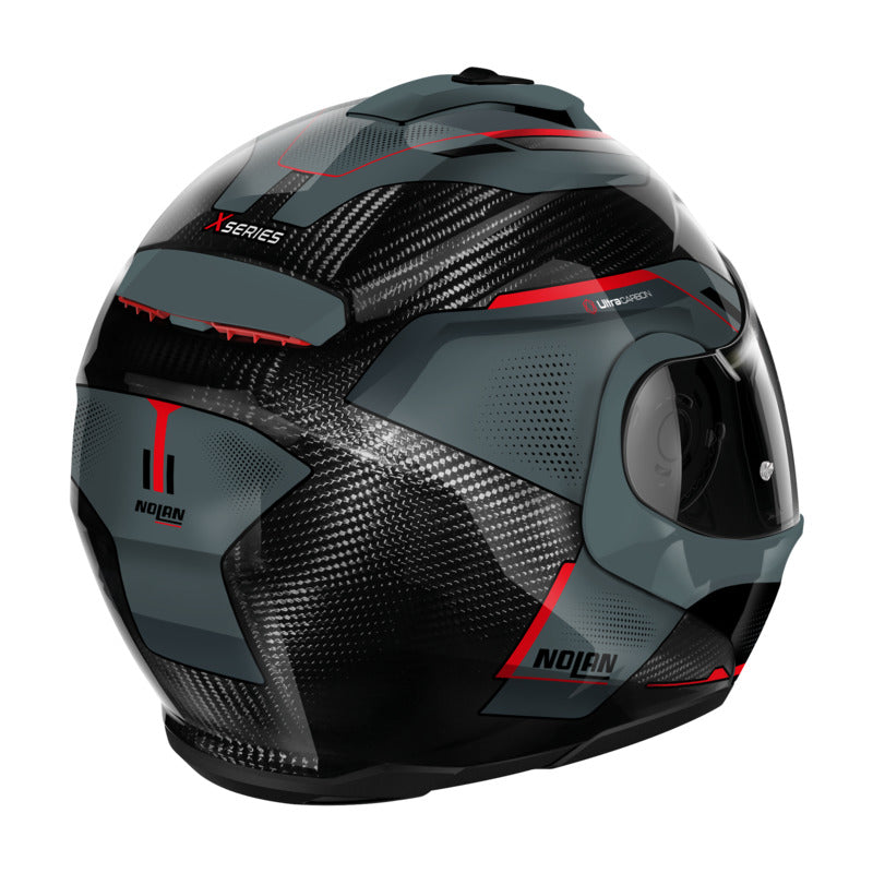 NHX1005044 X-1005 UC FLIP UP UNDERCOVER | CARBON GREY-RED (44)