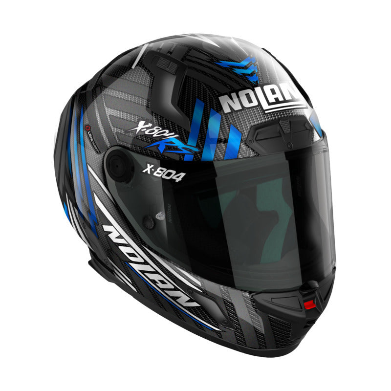 NHX804020 X-804 RS FULL FACE SPECTRE | CARBON-BLUE-CHROME (20)