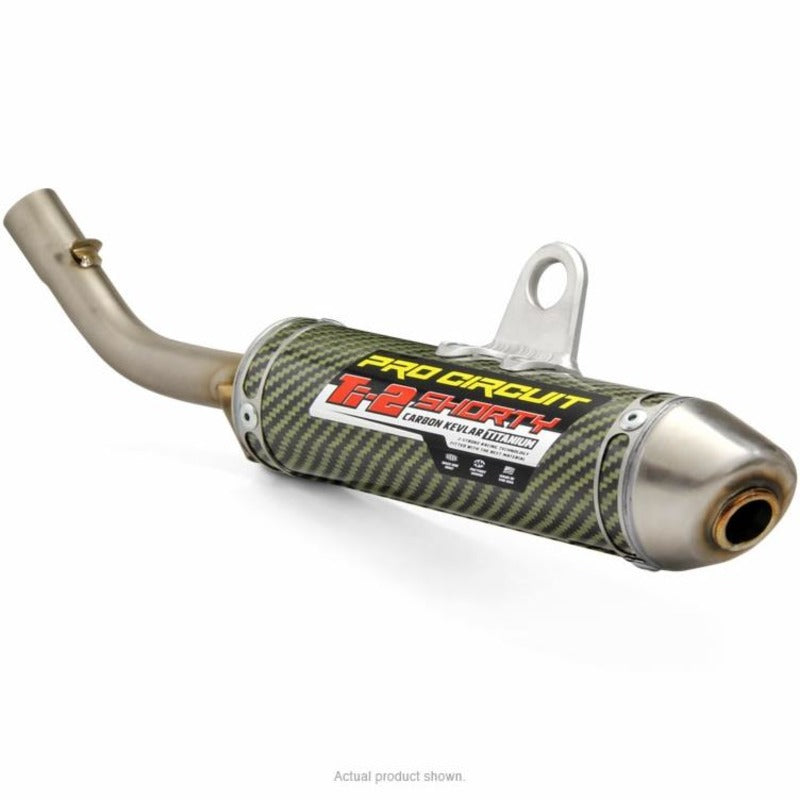65SX; TC65 16-23 Ti-2 SHORTY SILENCER, CARBON / KEVLAR / TITANIUM
