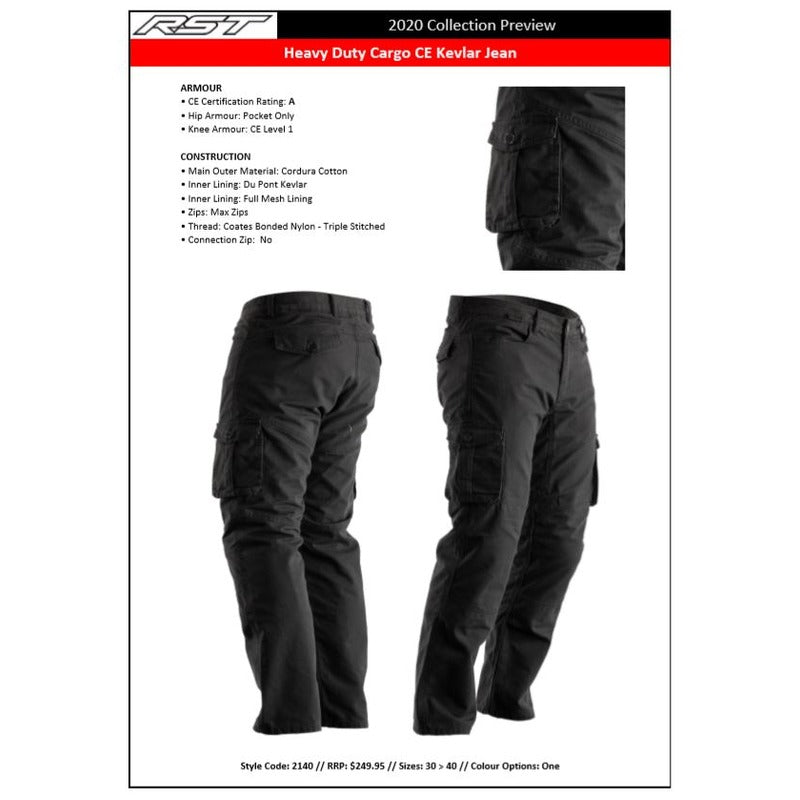 RSJK2140 HEAVY DUTY CARGO CE KEVLAR JN SLATE (88)