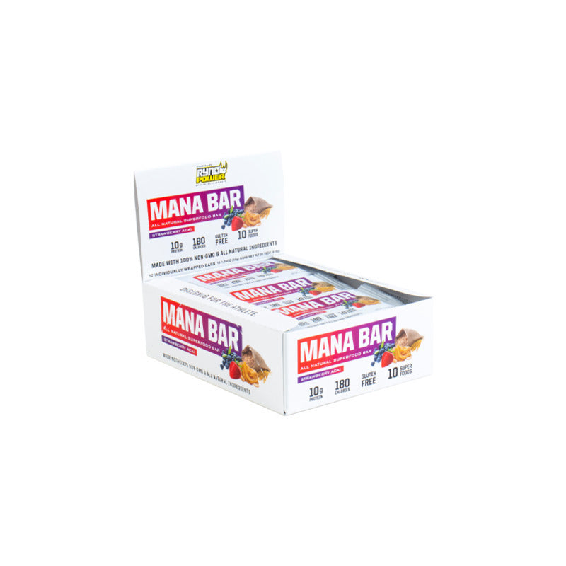 RYMB RYNO POWER - MANA BAR | FUEL | PROTEIN STRAWBERRY