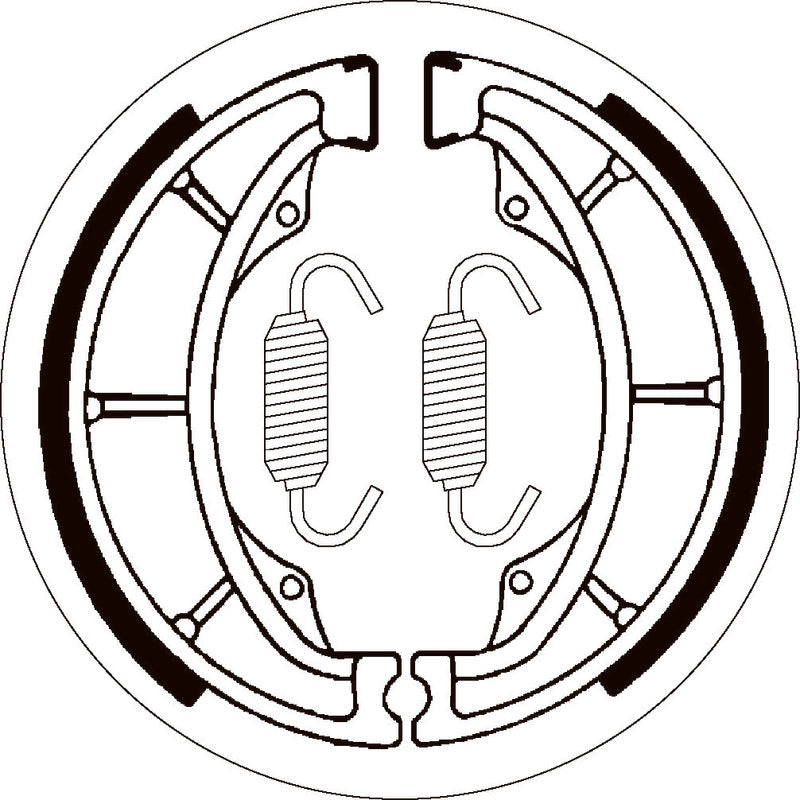 SBS 2014 BRAKE SHOES | WITH SPRINGS