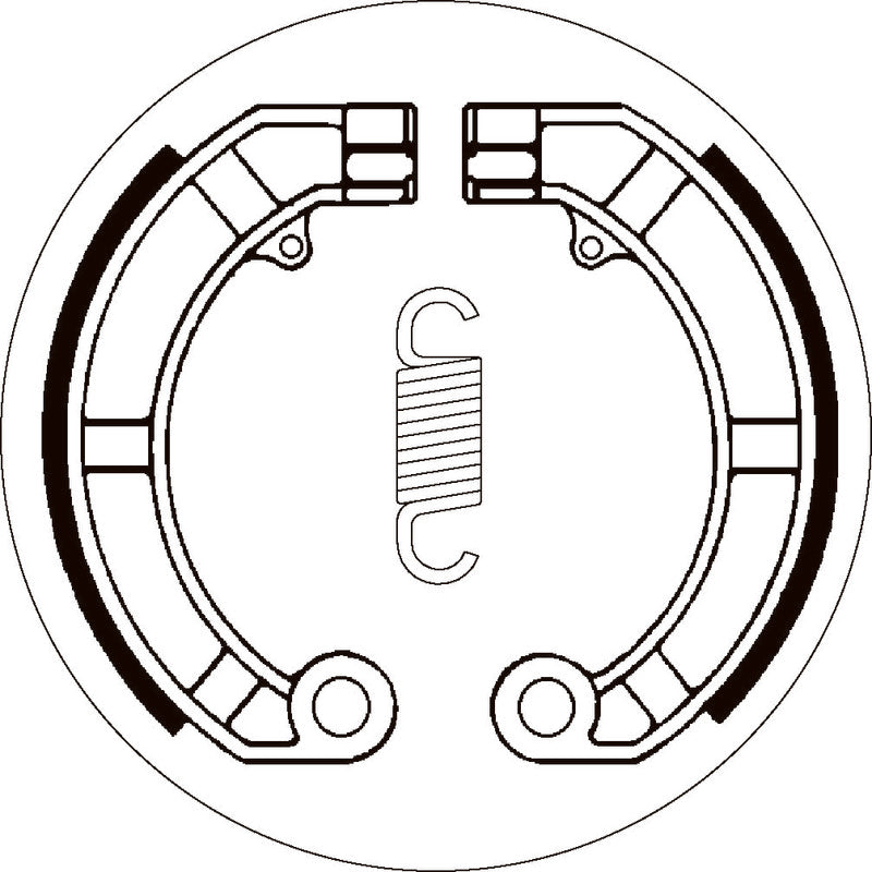 SBS 2146 BRAKE SHOES | WITH SPRINGS