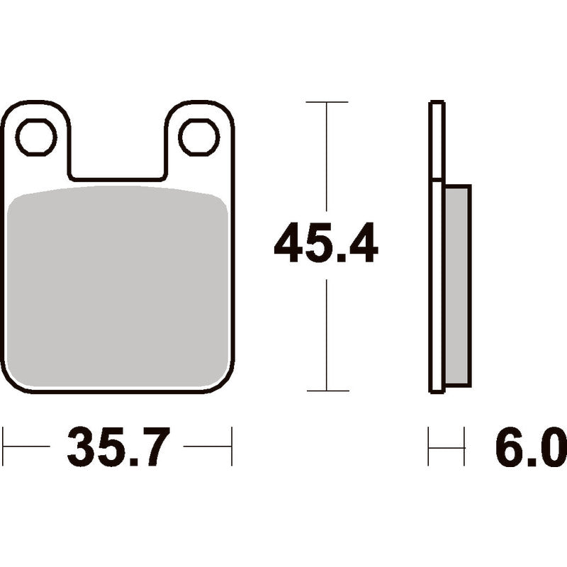 SBS 559RSI FRONT/REAR PADS | SINTER OFF ROAD RACE