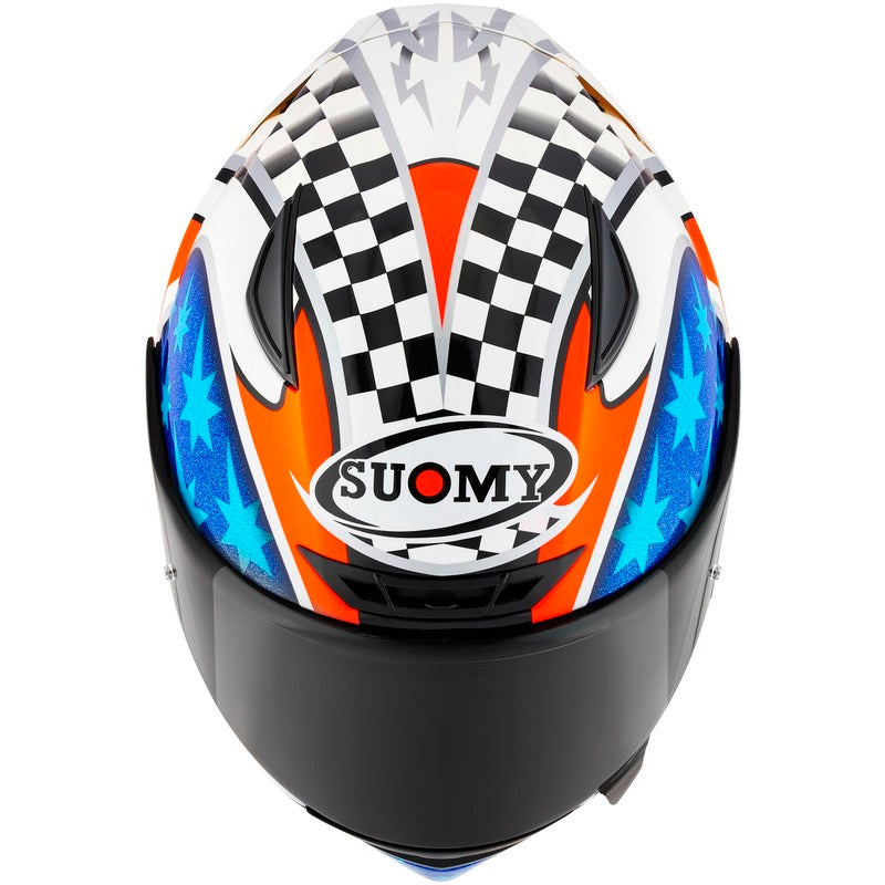 SUK6T10018 TRACK-1 E06 HELMET | BAYLISS REPLICA WHITE