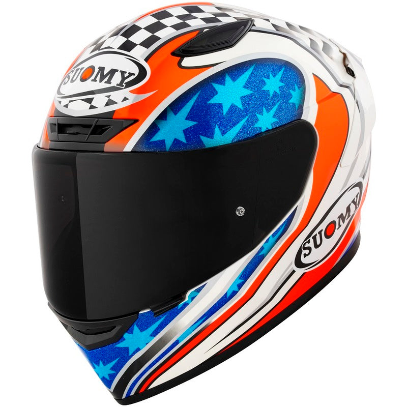 SUK6T10018 TRACK-1 E06 HELMET | BAYLISS REPLICA WHITE